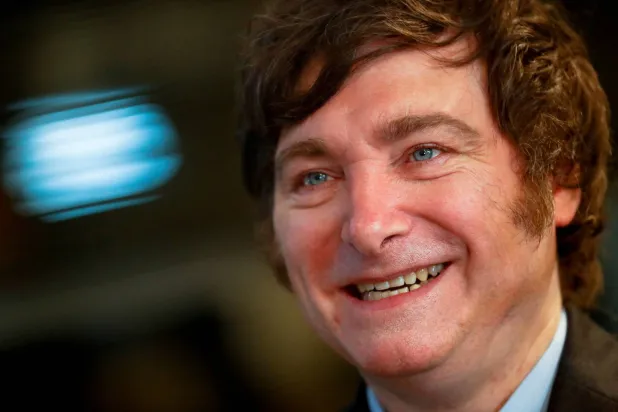 الرئيس الأرجنتيني خافيير ميلي في بوينس آيرس (رويترز)