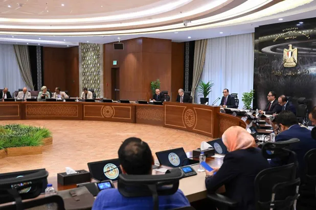 اجتماع سابق للحكومة المصرية برئاسة مدبولي (مجلس الوزراء)