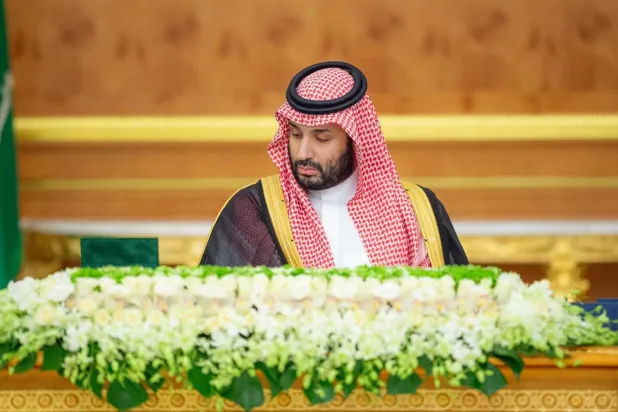 الأمير محمد بن سلمان لدى ترؤسه جلسة مجلس الوزراء الثلاثاء (واس)