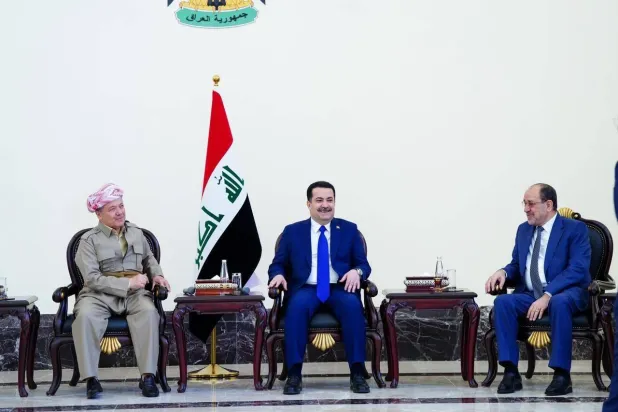 بغداد تُبدي اهتماماً كبيراً بزيارة بارزاني وتصفه بـ«الثقل السياسي» (إعلام حكومي)