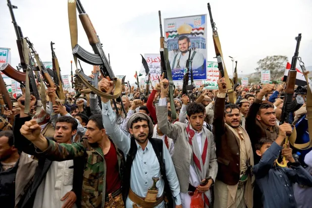 The Houthis exploited the war in Gaza to recruit tens of thousands of fighters (AFP)