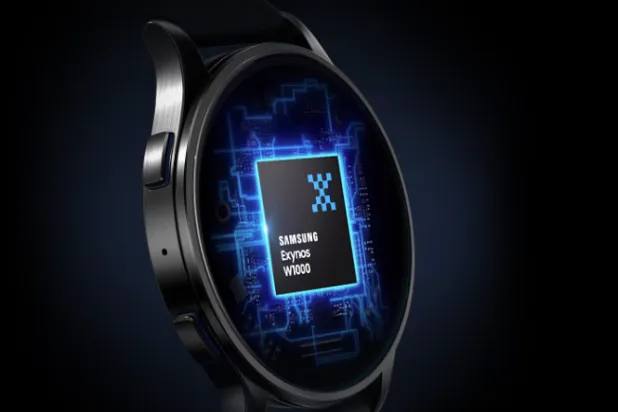 يُعد «Exynos W1000» أول معالج من «سامسونغ» يطبق تقنية معالجة متقدمة مقاس 3 نانومتر (سامسونغ)