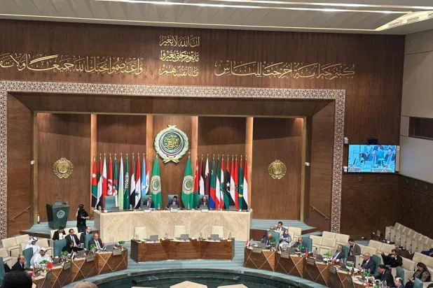 جانب من اجتماع سابق لمجلس الجامعة العربية (الشرق الأوسط)