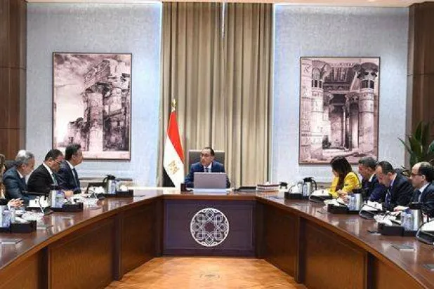 مصطفى مدبولي خلال اجتماع متابعة توافر السلع وضبط الأسواق (مجلس الوزراء المصري)