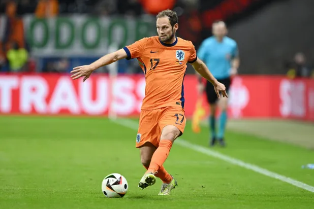 دالي بليند مدافع منتخب هولندا (د.ب.أ)