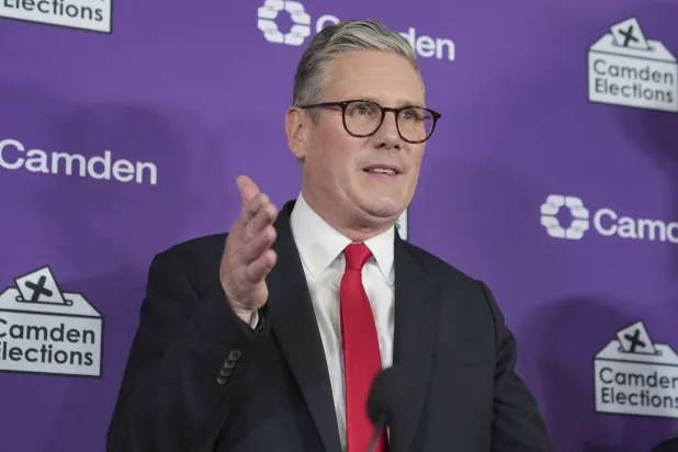 زعيم حزب العمال البريطاني كير ستارمر (ا.ب)