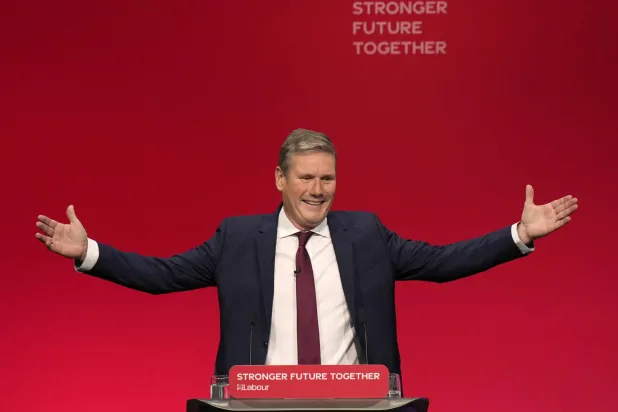 زعيم حزب العمال البريطاني كير ستارمر (أ.ب)
