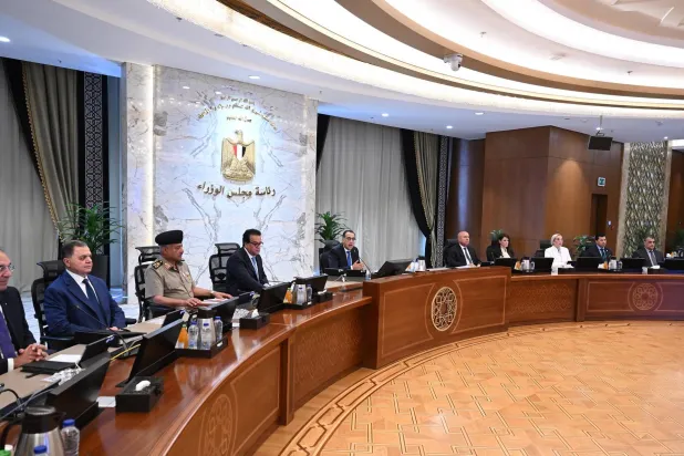 مدبولي يرأس أول اجتماع للحكومة الجديدة (مجلس الوزراء المصري)