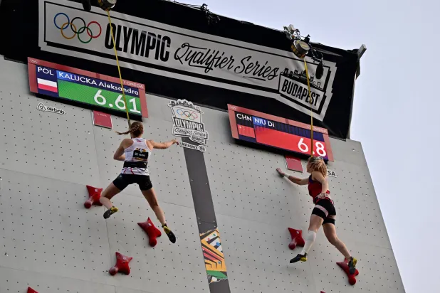 كان الظهور الأول لرياضة التسلق في أولمبياد طوكيو 2020 تجربة ناجحة وصعبة في الوقت ذاته (رويترز)