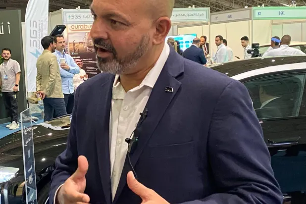 نائب الرئيس والمدير الإداري لـ«لوسيد» في الشرق الأوسط فيصل سلطان (الشرق الأوسط)