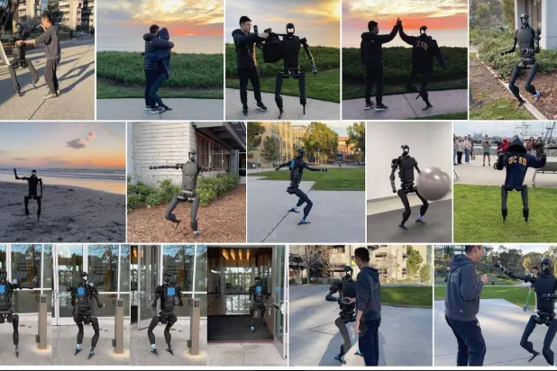 الروبوت أظهر القدرة على تنفيذ الحركات التي تعلَّمها (جامعة كاليفورنيا)