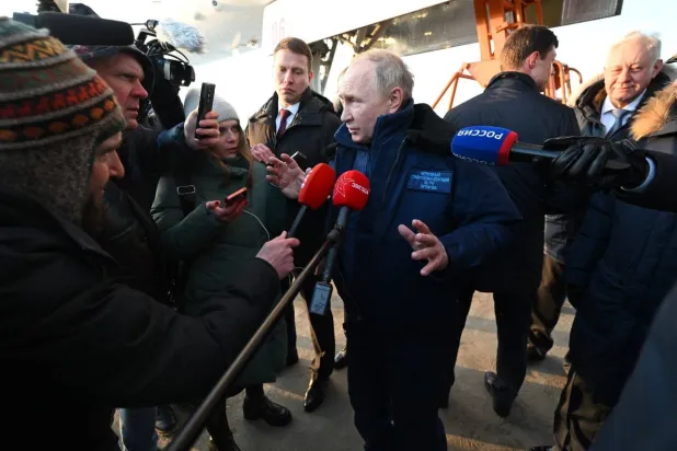 الرئيس الروسي فلاديمير بوتين (الكرملين عبر «تلغرام»)