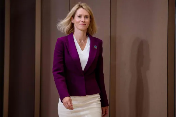 رئيسة وزراء إستونيا كايا كالاس (أ.ف.ب)