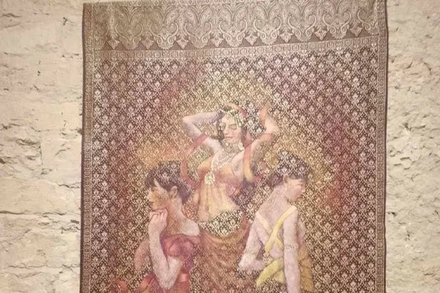 لوحة للفنان مجدي صبحي (الشرق الأوسط)