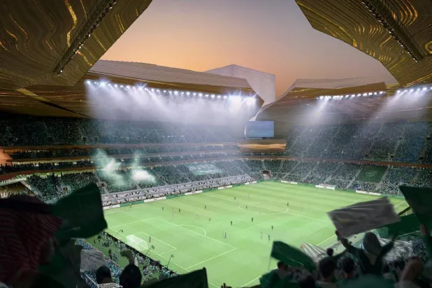 يُستوحى تصميمه من شجرة الطلح الحاضرة في وادي حنيفة (بي آي إف)