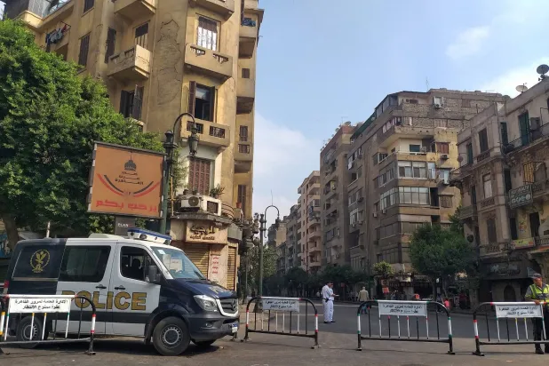 قوات من الأمن بميدان التحرير في القاهرة (أ.ف.ب)