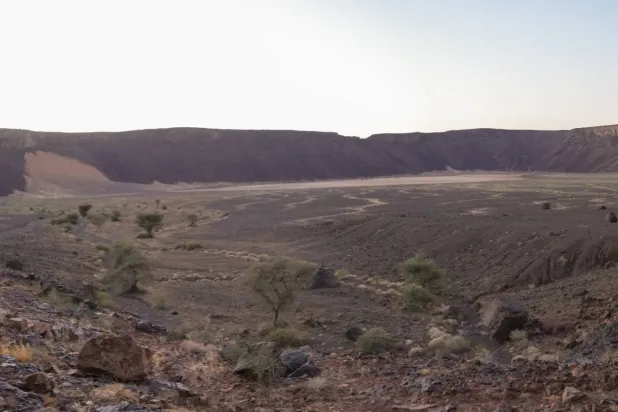 جانب من إرث جيولوجي تتميّز به مناطق سعودية (الشرق الأوسط)