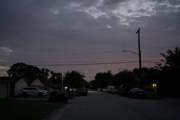 انقطاع الكهرباء عن هيوستن بتكساس 11 يوليو 2024 (أ.ف.ب)