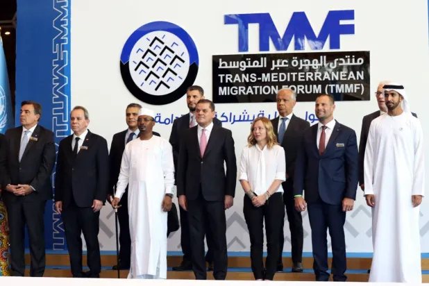 Trans-Mediterranean Migration Forum in Tripoli, Libya (Asharq Al-Awsat) 