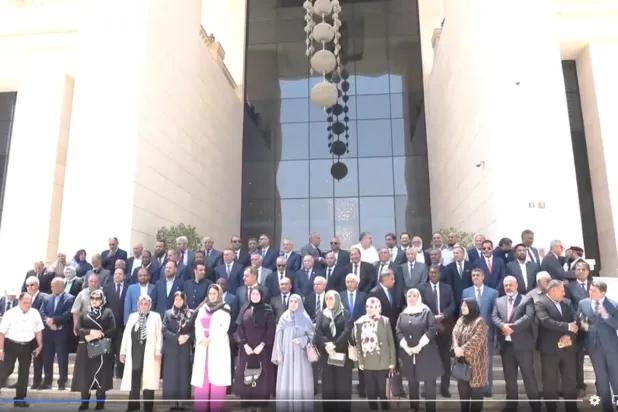 اجتماع القاهرة بين أعضاء بمجلسي «النواب» و«الدولة» الليبيين (متداولة)