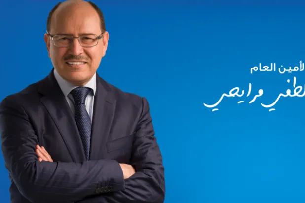 المرشح الرئاسي المعارض لطفي المرايحي (موقع حزب الاتحاد الشعبي الجمهوري)