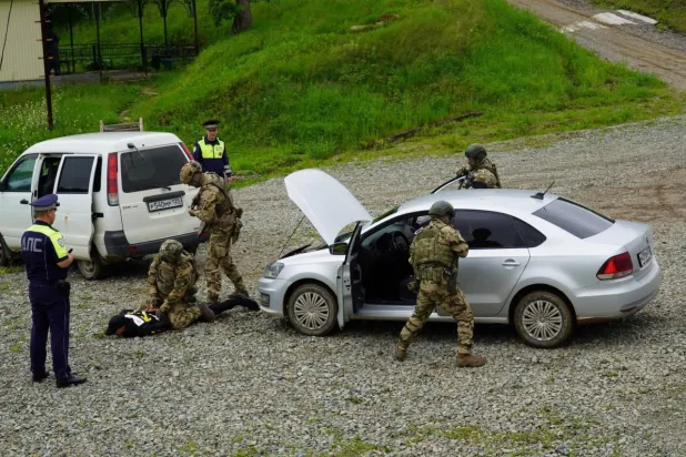 عناصر من شرطة بيلاروسيا خلال أحد التدريبات (أرشيفية - قناة وزارة الداخلية البيلاروسية عبر «تلغرام»)