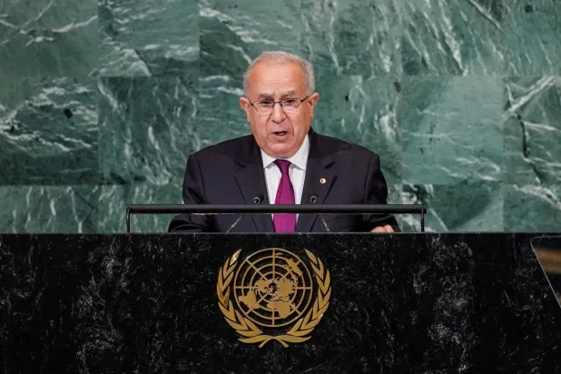 Birleşmiş Milletler Sudan Özel Temsilcisi Ramtane Lamamra (Reuters)