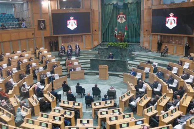 صورة لداخل مجلس النواب الأردني (الديوان الملكي)