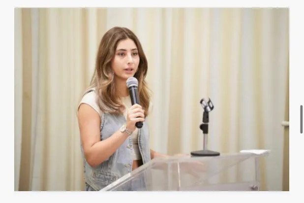 فيكتوريا عون سفيرة حملة لبنانية تناهض التحرُّش (حسابها الشخصي)