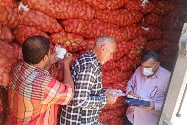 ثلاجة لتخزين محصول البطاطس (وزارة الزراعة واستصلاح الأراضي)