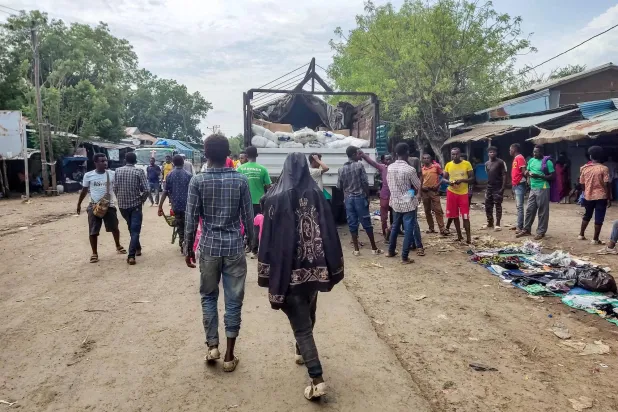 صورة أرشيفية لإحدى القرى الإثيوبية (أ.ف.ب)