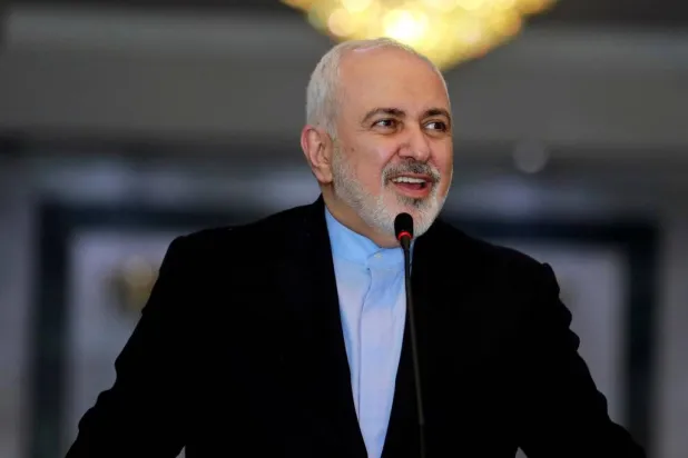 FILE PHOTO: Iranian Foreign Minister Mohammad Javad Zarif speaks during a news conference, March 10, 2019. REUTERS/Khalid Al-Mousily/File Photo