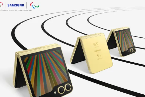 يزود «Galaxy Z Flip6 Olympic» بشريحة «eSIM» مع 100 غيغابايت من بيانات 5G لدعم تواصل أفضل للرياضيين (سامسونغ)