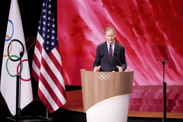 جين سايكس رئيس اللجنة الأولمبية والبارالمبية الأميركية (أ.ب)