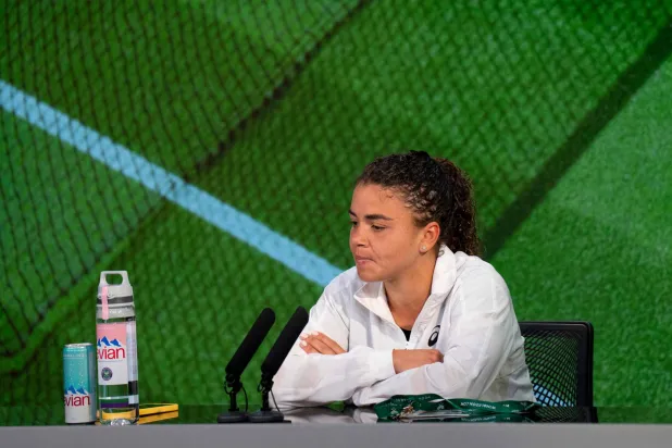 الإيطالية جاسمين باوليني (أ.ف.ب)