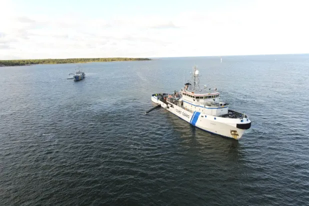 سفينة تتبع حرس الحدود الفنلندي (صفحته على «فيسبوك»)