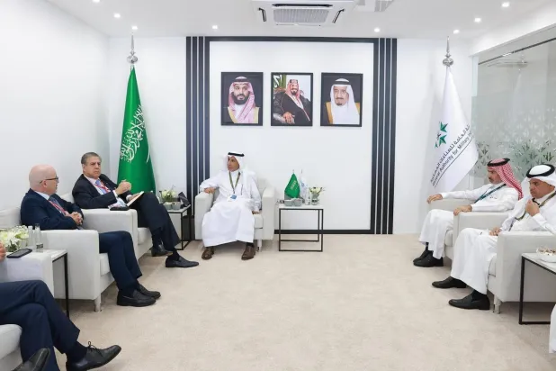 المهندس أحمد العوهلي عقد سلسلة من اللقاءات الجانبية على هامش معرض فارنبرة الدولي للطيران (واس)