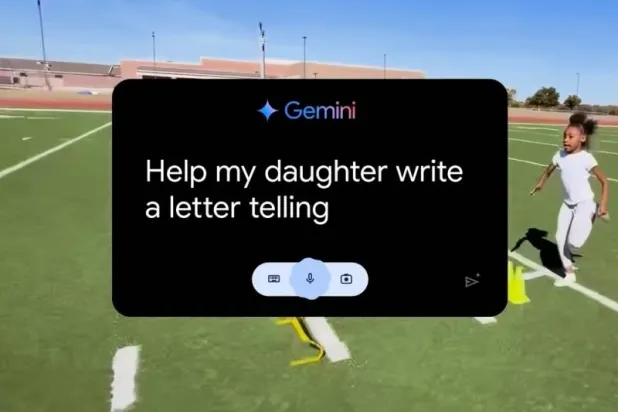 مشهد من الإعلان الخاص بالذكاء الاصطناعي لـ«غوغل» (وسائل إعلام أميركية)