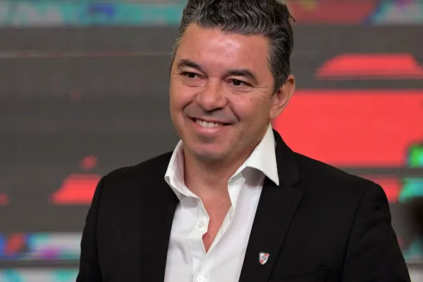 مارسيلو غاياردو مدرب ريفر بليت الأرجنتيني الجديد (أ.ف.ب)