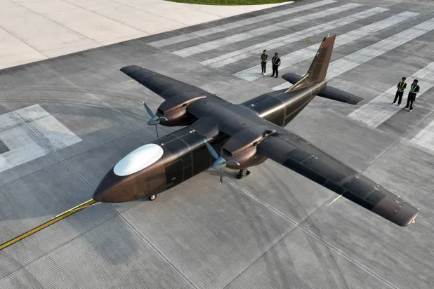 طائرة مسيرة من شركة «سيتشوان تينغدين ساينس آند تكنولوجي إنوفيشن» (رويترز) 