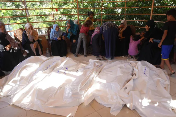 بوتين يعرب عن قلقه إزاء أعداد القتلى المدنيين في غزة (أ.ف.ب)