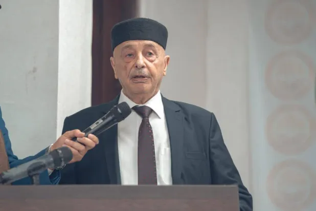 East-based parliament Speaker Aguila Saleh. (Libyan parliament)