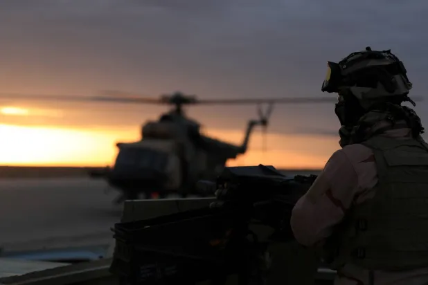 صورة من قاعدة عين الأسد في الأنبار بالعراق 29 ديسمبر 2019 (رويترز) 