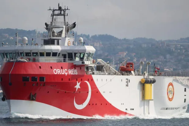 سفينة الأبحاث «أوروتش ريس» التركية (رويترز)