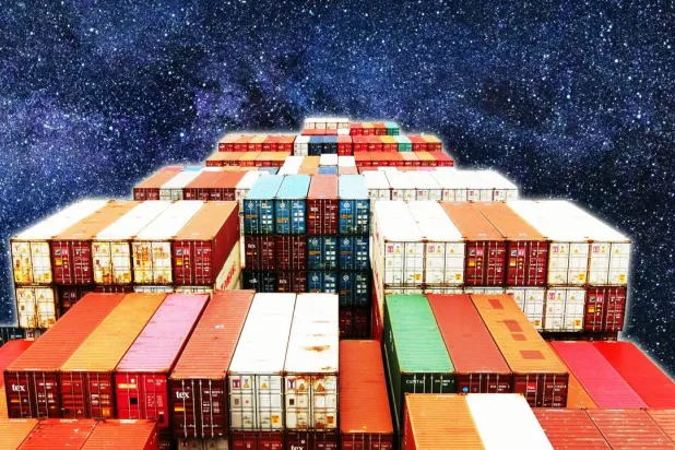 حاويات شحن فضائية