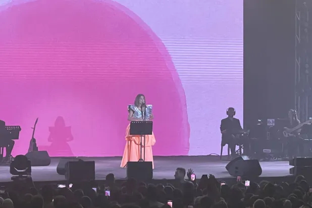 تتعامل ماريلين نعمان مع «جمهورها» بإدراك حجم المسؤولية (الشرق الأوسط)