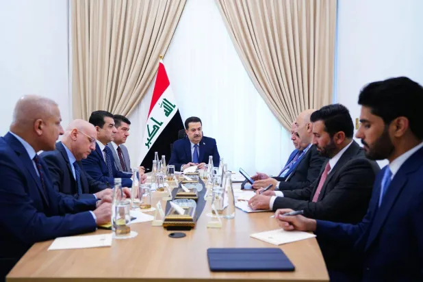 اجتماع حكومي عراقي برئاسة رئيس الوزراء محمد شياع السوداني (الحكومة العراقية)