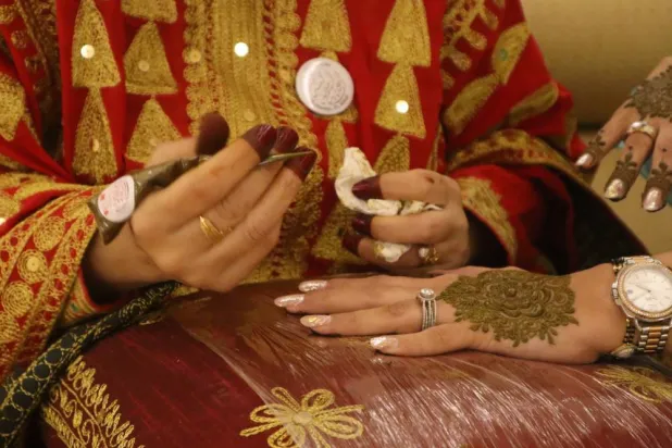 الحناء لها طرق مختلفة في الرسم (موقع اليونسكو)