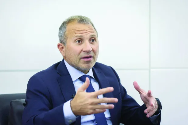 النائب جبران باسيل (رويترز)