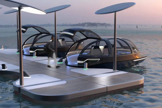 «قارب أجرة» كهربائي ذاتيّ القيادة